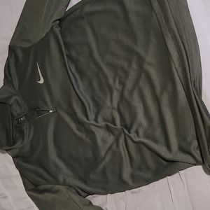 Nike quarter zip performance tee